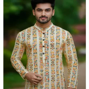 Panjabi Khadi Awesome Design Panjabi For Men